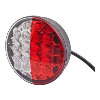 HELLA Piloto posterior LED 24/12V Montaje/atornillado Color de tulipa: rojo/blanco/rojo Cable: 500mm Conector: extremos de cable abiertos izquierda/derecha Cant.: 1 HELLA Piloto posterior LED 24/12V Montaje/atornillado Color de tulipa: rojo/blanco/rojo Cable: 500mm Conector: extremos de cable abiertos izquierda/derecha Cant.: 1