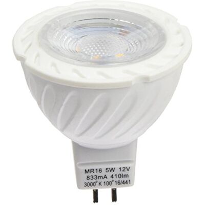 RLED Pack 2 Bombillas Dicroicas LED SMD, Luz Cálida, Rosca GU5.3, 5W, No Regulable RLED Pack 2 Bombillas Dicroicas LED SMD, Luz Cálida, Rosca GU5.3, 5W, No Regulable
