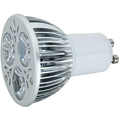 XUPHINX Bombilla de luz ultravioleta ultravioleta UV, lámpara bombilla LED de luz púrpura GU10 de 3W GU10 85-265V / 12V XUPHINX Bombilla de luz ultravioleta ultravioleta UV, lámpara bombilla LED de luz púrpura GU10 de 3W GU10 85-265V / 12V