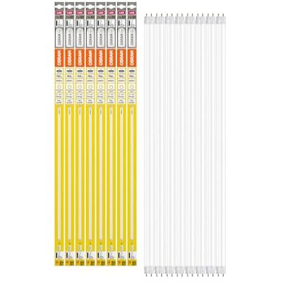 OSRAM LED TUBE T8 18 EM 720 mm, tubo LED lineal, 7W, 765lm, 3000K, luz blanca cálida, reemplazo LED para tubos fluorescentes T8 con casquillo G13, larga vida, optimo consumo de energía OSRAM LED TUBE T8 18 EM 720 mm, tubo LED lineal, 7W, 765lm, 3000K, luz blanca cálida, reemplazo LED para tubos fluorescentes T8 con casquillo G13, larga vida, optimo consumo de energía