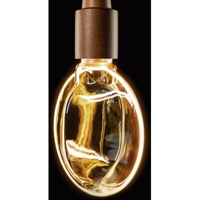 GTV Lámpara LED Glow G188 E27 4 W 190 lm 1800 K Ámbar Blanco Cálido 230 V 320° Retro Vintage Decoración GTV Lámpara LED Glow G188 E27 4 W 190 lm 1800 K Ámbar Blanco Cálido 230 V 320° Retro Vintage Decoración