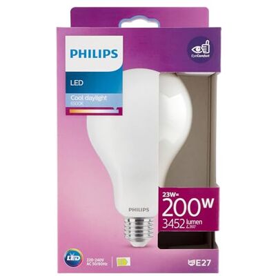 Philips LIGHTING LED GOCCIA VETRO 200W E27 6500K Non Marca Philips LIGHTING LED GOCCIA VETRO 200W E27 6500K Non Marca