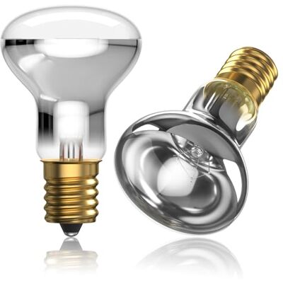 Bonlux 2x R39 E14 42W Bombilla de Lava Lámpara Reflector Focos Regulable Lava Lamp SES Foco Bombilla de Edison Blanco Cálido 2700-2800K Lámparas de Lava 240V Bonlux 2x R39 E14 42W Bombilla de Lava Lámpara Reflector Focos Regulable Lava Lamp SES Foco Bombilla de Edison Blanco Cálido 2700-2800K Lámparas de Lava 240V