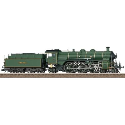 Trix Märklin H0 25435 Locomotora de Vapor S 3/6 "High Haxige Epoche I Decodificador Digital, Sonido, Humo, versión metálica, iluminación LED, Corriente Continua Trix Märklin H0 25435 Locomotora de Vapor S 3/6 "High Haxige Epoche I Decodificador Digital, Sonido, Humo, versión metálica, iluminación LED, Corriente Continua