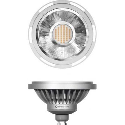 BENEITO FAURE Lámpara LED AR111 GU10 Black-Line 12 W 220/240 V 45 ° 3000 K cálida BENEITO FAURE Lámpara LED AR111 GU10 Black-Line 12 W 220/240 V 45 ° 3000 K cálida