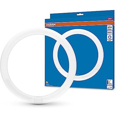OSRAM LED TUBE T9C EM 32, tubo LED circular, 18,3 W, 2200 lm, 6500 K, luz blanca diurna, alternativa LED a las lámparas fluorescentes clásicas T9, larga duración, optimo consumo de energía OSRAM LED TUBE T9C EM 32, tubo LED circular, 18,3 W, 2200 lm, 6500 K, luz blanca diurna, alternativa LED a las lámparas fluorescentes clásicas T9, larga duración, optimo consumo de energía