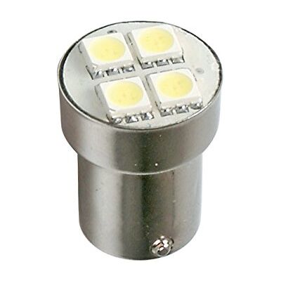 Lampa Lámpara 24V 4SMD bA15s azul Lampa Lámpara 24V 4SMD bA15s azul