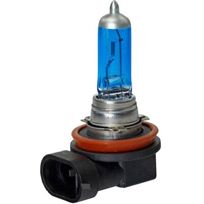AUTO-STYLE Michiba ELD-387 SuperWhite Bombilla H11 (55 W, 12 V, 2 unidades), Color azul AUTO-STYLE Michiba ELD-387 SuperWhite Bombilla H11 (55 W, 12 V, 2 unidades), Color azul