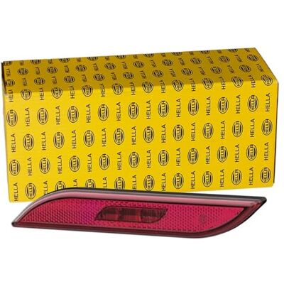 HELLA Luz de delimitación lateral Shapeline Style LED 12/24V atornillado Color de tulipa: rojo Cable: 500mm Conector: Amphenol izquierda HELLA Luz de delimitación lateral Shapeline Style LED 12/24V atornillado Color de tulipa: rojo Cable: 500mm Conector: Amphenol izquierda
