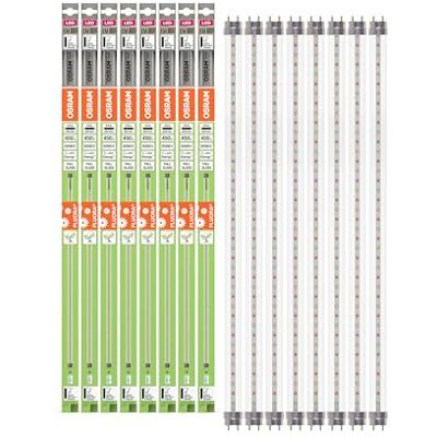 OSRAM LED TUBE T8 EM FLUORA 600 mm, 6,6W, Tubi LED para la crescita delle piante favorita, pacco da 8 OSRAM LED TUBE T8 EM FLUORA 600 mm, 6,6W, Tubi LED para la crescita delle piante favorita, pacco da 8