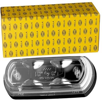 HELLA Luz de gálibo Shapeline Tech LED 12/24V pegado Color de tulipa: transparente Color LED: rojo/amarillo Cable: 500mm 2polos izquierda/derecha/instalación lateral HELLA Luz de gálibo Shapeline Tech LED 12/24V pegado Color de tulipa: transparente Color LED: rojo/amarillo Cable: 500mm 2polos izquierda/derecha/instalación lateral