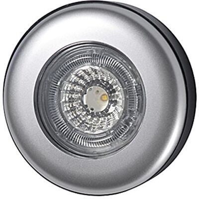 HELLA Luz interior SpotLED LED 24V / 12V 2.0W Montaje/atornillado Color de tulipa: transparente Cant.: 1 HELLA Luz interior SpotLED LED 24V / 12V 2.0W Montaje/atornillado Color de tulipa: transparente Cant.: 1