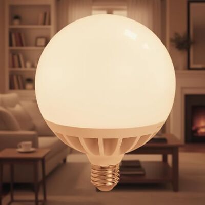 LED ATOMANT Bombilla LED Globo E27 G120 25W Color Luz Calida 2450lm Color Blanco Calido 3000K, Angulo apertura 330º LED ATOMANT Bombilla LED Globo E27 G120 25W Color Luz Calida 2450lm Color Blanco Calido 3000K, Angulo apertura 330º