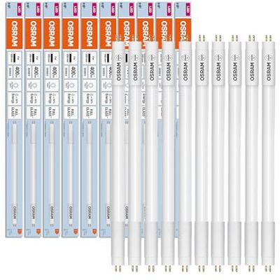 OSRAM LED TUBE T5 HF L8 SHORT 288 mm, tubo LED lineal, 4W, 400lm, 4000K, luz blanca fría, reemplazo LED para tubos fluorescentes T5 clásicos con casquillo G5, larga vida, optimo consumo de energía OSRAM LED TUBE T5 HF L8 SHORT 288 mm, tubo LED lineal, 4W, 400lm, 4000K, luz blanca fría, reemplazo LED para tubos fluorescentes T5 clásicos con casquillo G5, larga vida, optimo consumo de energía