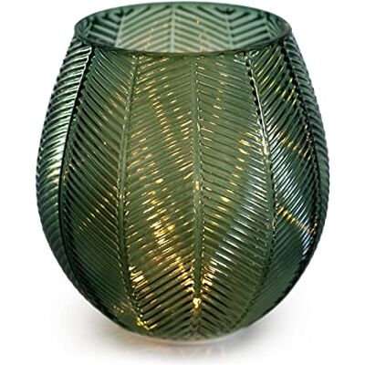 Ameliahome Murcia - verde botella - 16 x 11,5 x 17,5 cm - Lámpara Ameliahome Murcia - verde botella - 16 x 11,5 x 17,5 cm - Lámpara
