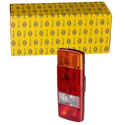HELLA Piloto posterior,Lámparas incandescentes,12,24V,Montaje,atornillado,Color de tulipa: multicolor,Conector: contacto roscado,izquierda,h: 1 HELLA Piloto posterior,Lámparas incandescentes,12,24V,Montaje,atornillado,Color de tulipa: multicolor,Conector: contacto roscado,izquierda,h: 1
