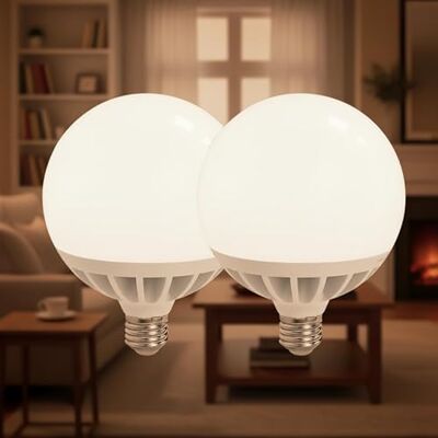 LED ATOMANT 2x Bombilla LED Globo E27 G120 25W Color Luz Neutra 2450lm Color Blanco Neutro 4500K, Angulo apertura 330º LED ATOMANT 2x Bombilla LED Globo E27 G120 25W Color Luz Neutra 2450lm Color Blanco Neutro 4500K, Angulo apertura 330º