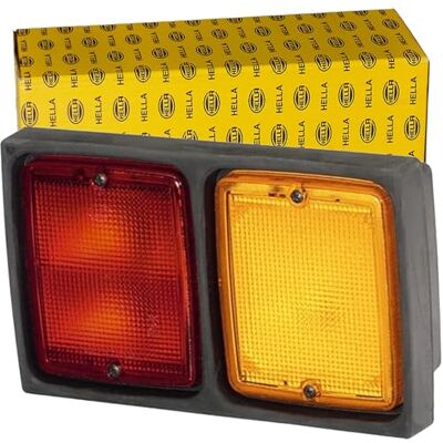 HELLA Piloto posterior Lámparas incandescentes 12/24V Montaje/montaje exterior/atornillado Color de tulipa: rojo/amarillo Conector: Macho derecha/izquierda HELLA Piloto posterior Lámparas incandescentes 12/24V Montaje/montaje exterior/atornillado Color de tulipa: rojo/amarillo Conector: Macho derecha/izquierda