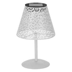 Eglo Lámpara solar de mesa Z_Solar para exterior, artefacto con panel, unidad de luz metálica blanca para, punto de luz cálida Eglo Lámpara solar de mesa Z_Solar para exterior, artefacto con panel, unidad de luz metálica blanca para, punto de luz cálida