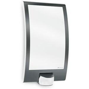 Steinel L 22 S Lámpara de pared para exteriores, en color antracita, con consumo máximo de 60 W, sensor de movimiento de 180°, alcance de 10 metros,embellecedor de acero inoxidable y portalámparas E27 Steinel L 22 S Lámpara de pared para exteriores, en color antracita, con consumo máximo de 60 W, sensor de movimiento de 180°, alcance de 10 metros,embellecedor de acero inoxidable y portalámparas E27