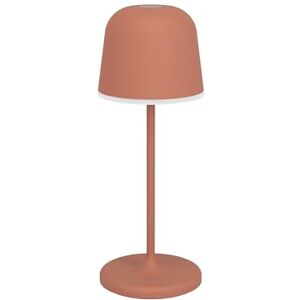 Eglo Mannera-S Lámpara de mesa LED con batería, inalámbrica, para exteriores, regulable, con estaca, aluminio, acero en rojo, IP54 Eglo Mannera-S Lámpara de mesa LED con batería, inalámbrica, para exteriores, regulable, con estaca, aluminio, acero en rojo, IP54