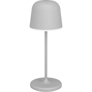 Eglo Mannera-S Lámpara de mesa LED con batería, inalámbrica, para exteriores, regulable, con estaca, aluminio, acero en gris, IP54 Eglo Mannera-S Lámpara de mesa LED con batería, inalámbrica, para exteriores, regulable, con estaca, aluminio, acero en gris, IP54