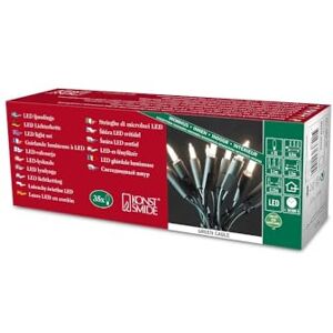 Konstsmide Mini guirnalda de bombillas LED (35 diodos de luz blanca cálida, diseño retro, 230 V, 2.66 W, para interiores, cable verde) Konstsmide Mini guirnalda de bombillas LED (35 diodos de luz blanca cálida, diseño retro, 230 V, 2.66 W, para interiores, cable verde)
