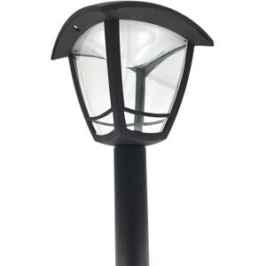 Luceco Poste Farol LED 220V 1M Coach Lantern Negro 8W 640LM 4000K IP44 Luceco Poste Farol LED 220V 1M Coach Lantern Negro 8W 640LM 4000K IP44