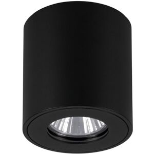 Eglo Torrecola Lámpara de techo para exteriores, lámpara de techo para uso exterior, lámpara de techo exterior de aluminio negro, foco de techo con casquillo GU10, IP44, diámetro de 8 cm Eglo Torrecola Lámpara de techo para exteriores, lámpara de techo para uso exterior, lámpara de techo exterior de aluminio negro, foco de techo con casquillo GU10, IP44, diámetro de 8 cm