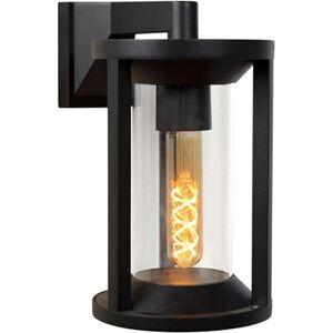 LUCIDE CADIX Lámpara de pared Dentro/Fuera 1xE27 IP65 Negro LUCIDE CADIX Lámpara de pared Dentro/Fuera 1xE27 IP65 Negro