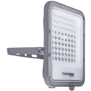 GERMINA DER ELECTRIKER Foco LED Exterior 50W, IP65 Impermeable Proyector LED Exterior, foco exterior de 5000LM Floodlight, foco blanco de 5000K, luz de inundación para almacén, jardín, garaje, patio GERMINA DER ELECTRIKER Foco LED Exterior 50W, IP65 Impermeable Proyector LED Exterior, foco exterior de 5000LM Floodlight, foco blanco de 5000K, luz de inundación para almacén, jardín, garaje, patio