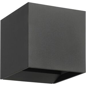 Eglo Calpino 3 Lámpara led exterior, lámpara de pared para exteriores con iluminación ascendente y descendente, metal en antracita, lámpara de exterior blanca cálida, IP54 Eglo Calpino 3 Lámpara led exterior, lámpara de pared para exteriores con iluminación ascendente y descendente, metal en antracita, lámpara de exterior blanca cálida, IP54