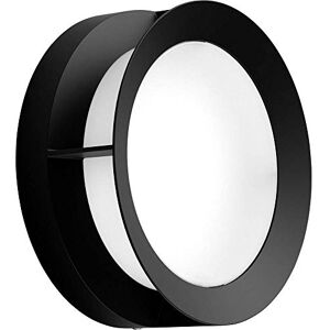 Philips MyGarde Actea Aplique LED, iluminación exterior, bombilla incluida, 12 W, luz blanca cálida, aluminio, color negro, diseñado para jardines y patios Philips MyGarde Actea Aplique LED, iluminación exterior, bombilla incluida, 12 W, luz blanca cálida, aluminio, color negro, diseñado para jardines y patios