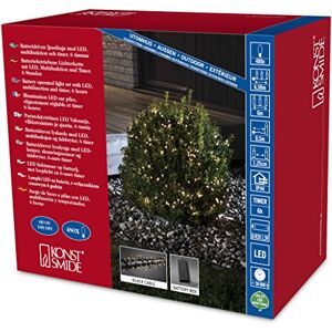 Konstsmide Cluster Guirnalda led para arbustos (temporizador de 6 h, para exteriores IP44, 480 diodos de luz blanca cálida, cable negro, requiere 4 pilas D de 1,5 V, no incluidas) Konstsmide Cluster Guirnalda led para arbustos (temporizador de 6 h, para exteriores IP44, 480 diodos de luz blanca cálida, cable negro, requiere 4 pilas D de 1,5 V, no incluidas)