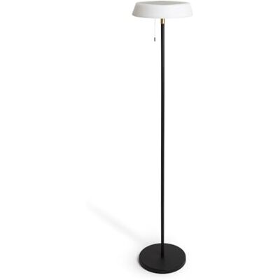 Lámpara solar exterior Ledkia Aldana - LED 2.6W, Negro Lámpara solar exterior Ledkia Aldana - LED 2.6W, Negro