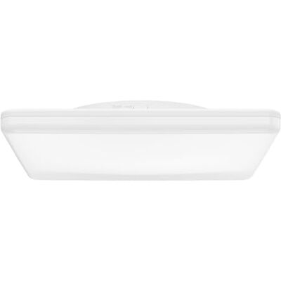 Eglo LED lámpara de techo exterior Castagneto, blanco cálido-frío, luz para balcón terraza, artefacto de superior blanca de plástico, IP54, 31 x 31 cm Eglo LED lámpara de techo exterior Castagneto, blanco cálido-frío, luz para balcón terraza, artefacto de superior blanca de plástico, IP54, 31 x 31 cm