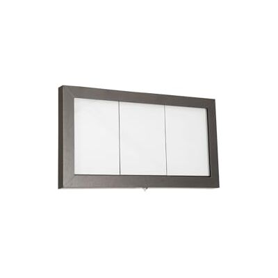 SECURIT Porta Folleto Exterior con Iluminación LED Multicolor "Coated Steel" 4 páginas A4 Montaje en Poste o Pared En Acero inoxidable Restaurante, Cafetería, Bar Color Acero Mate SECURIT Porta Folleto Exterior con Iluminación LED Multicolor "Coated Steel" 4 páginas A4 Montaje en Poste o Pared En Acero inoxidable Restaurante, Cafetería, Bar Color Acero Mate