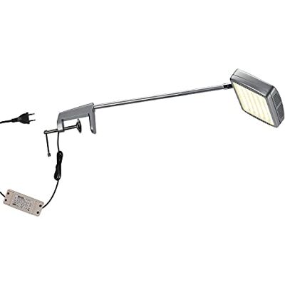 SLV luminaria display DISPLAY/Iluminación de interior de paredes y fotografías, proyector, lámpara de pared, luminaria de interior / 3000 K 13 W 1150 lm plata 120 grados SLV luminaria display DISPLAY/Iluminación de interior de paredes y fotografías, proyector, lámpara de pared, luminaria de interior / 3000 K 13 W 1150 lm plata 120 grados