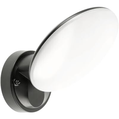 GTV Aplique de Pared LED Orientable TERRO, Iluminación Exterior e Interior, Resistente al Agua IP54, 10W 1000 Lúmenes, Luz Neutra 4000K, para Fachada y Terraza, Negro GTV Aplique de Pared LED Orientable TERRO, Iluminación Exterior e Interior, Resistente al Agua IP54, 10W 1000 Lúmenes, Luz Neutra 4000K, para Fachada y Terraza, Negro