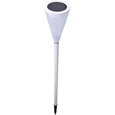 Lumisky – Baliza luminosa solar frío LED plástico/acero inoxidable 1 W blanco 10 x 10 x 73 cm) Lumisky – Baliza luminosa solar frío LED plástico/acero inoxidable 1 W blanco 10 x 10 x 73 cm)