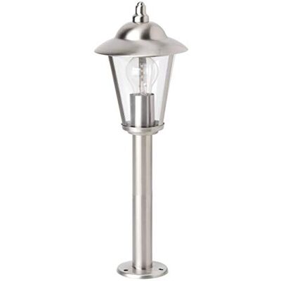 Brilliant AG Neil Pedestal exterior Metal/Plástico 60 W E27 acero 50 cm Brilliant AG Neil Pedestal exterior Metal/Plástico 60 W E27 acero 50 cm