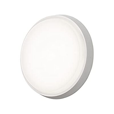 Konstsmide Lámpara de pared para exteriores Gnosjö A, aluminio, color blanco, 4,5 x 17,5 x 17,5 cm Konstsmide Lámpara de pared para exteriores Gnosjö A, aluminio, color blanco, 4,5 x 17,5 x 17,5 cm
