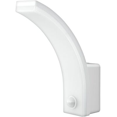 EURA Luz de fachada LED "EL HOME" con sensor de movimiento 140° PIR, 20W, 2300lm, sensor crepuscular, IP65 para exterior, aplique, lámpara de jardín, portalámparas, luz exterior blanco EURA Luz de fachada LED "EL HOME" con sensor de movimiento 140° PIR, 20W, 2300lm, sensor crepuscular, IP65 para exterior, aplique, lámpara de jardín, portalámparas, luz exterior blanco