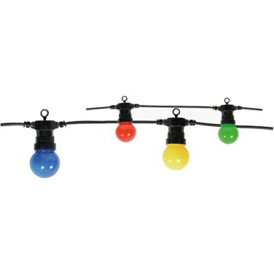 Gefom Guinguette guirnalda LED de plástico 2,4 W integrated azul/rojo/amarillo/verde Gefom Guinguette guirnalda LED de plástico 2,4 W integrated azul/rojo/amarillo/verde