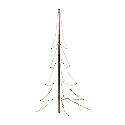 Konstsmide Lámpara led para mástil de bandera, 411 diodos de color ámbar, 24 V, exterior (IP44), 6 W, cable suave negro Konstsmide Lámpara led para mástil de bandera, 411 diodos de color ámbar, 24 V, exterior (IP44), 6 W, cable suave negro