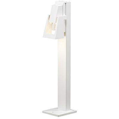Konstsmide Potenza Lámpara de Pared de plumón fácil de Instalar, Blanco Konstsmide Potenza Lámpara de Pared de plumón fácil de Instalar, Blanco