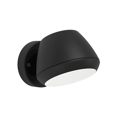Eglo LED Nivarolo Lámpara para pared de exteriores, iluminación exterior para la pared de la casa, foco, luz hacia abajo, de metal en negro, aplique para exteriores, blanco cálido, IP44 Eglo LED Nivarolo Lámpara para pared de exteriores, iluminación exterior para la pared de la casa, foco, luz hacia abajo, de metal en negro, aplique para exteriores, blanco cálido, IP44
