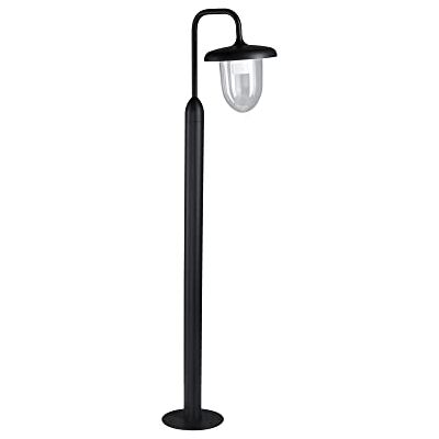 Paulmann Luminaria exterior, baliza Vintario resist. agua de mar IP44, redonda, 1135 mm máx. 20W 230V antracita E27 aluminio, sin lámpara E27 Paulmann Luminaria exterior, baliza Vintario resist. agua de mar IP44, redonda, 1135 mm máx. 20W 230V antracita E27 aluminio, sin lámpara E27