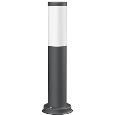 ledscom.de Luz de camino/luz de bolardo PORU para exteriores, IP44, 39 cm, antracita, 1x E27 máx. 40W ledscom.de Luz de camino/luz de bolardo PORU para exteriores, IP44, 39 cm, antracita, 1x E27 máx. 40W