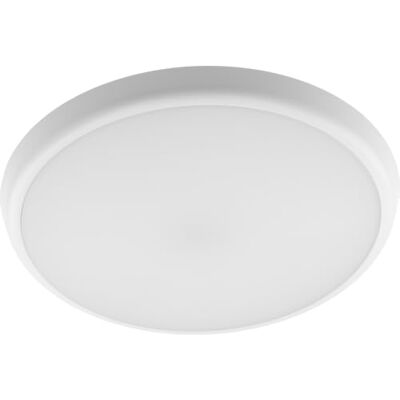 GTV Plafón LED con Sensor de Movimiento Microondas OSAKA, 22W 2000lm, 4000K Luz Neutra, IP65, IK10 Antivandálico, Función Pasillo, para Zonas Comunes, Blanco GTV Plafón LED con Sensor de Movimiento Microondas OSAKA, 22W 2000lm, 4000K Luz Neutra, IP65, IK10 Antivandálico, Función Pasillo, para Zonas Comunes, Blanco